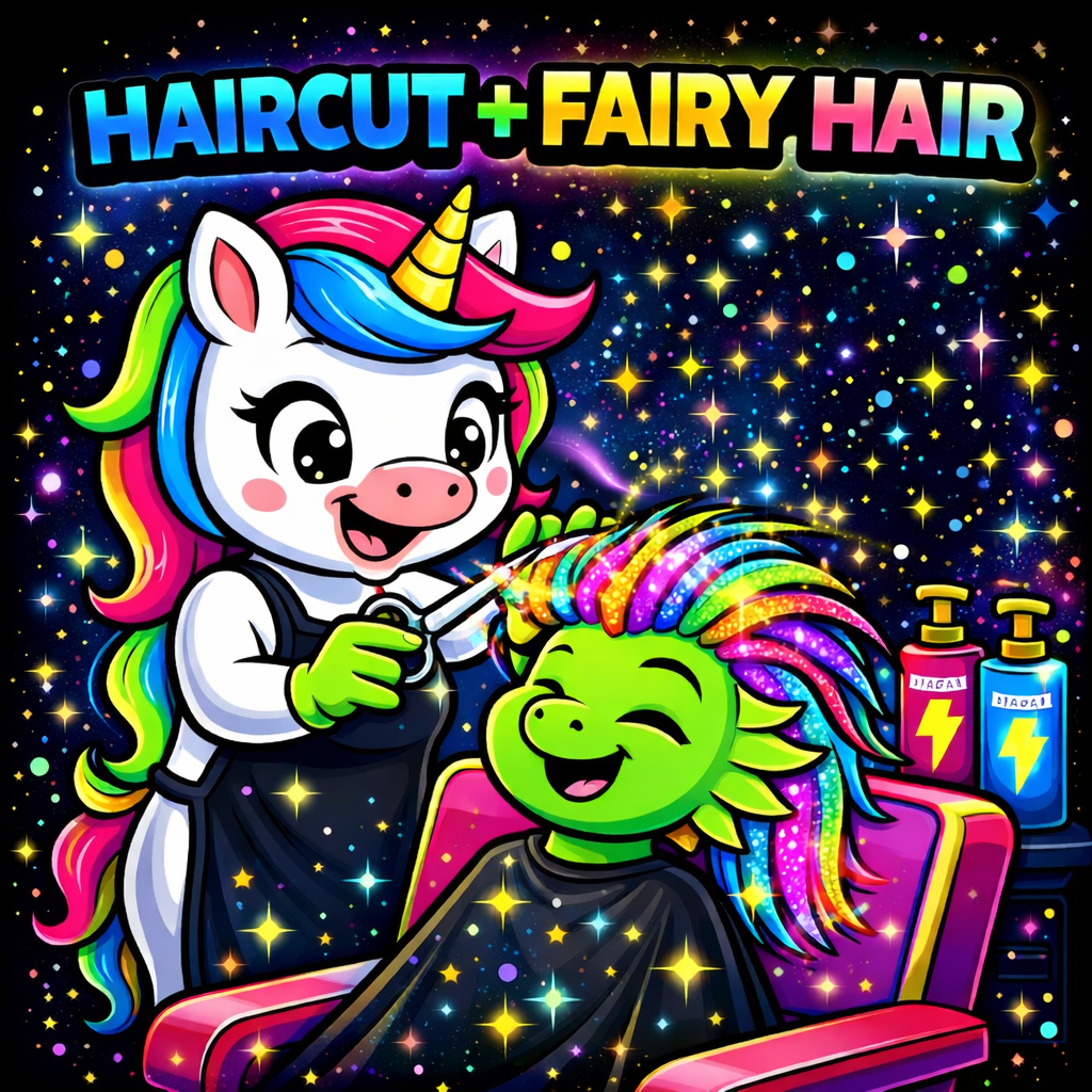 Haircut + Fairy Hair